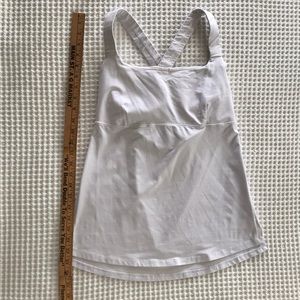 Lululemon tank. White. Excellent condition.